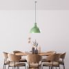 Elegant Mint Chandelier, Adjustable Height 44-134 cm, Metal Body Ø40 cm, 1 x E27 Socket, Perfect for Modern Spaces, Stylish & Functional Design