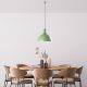 Elegant Mint Chandelier, Adjustable Height 44-134 cm, Metal Body Ø40 cm, 1 x E27 Socket, Perfect for Modern Spaces, Stylish & Functional Design