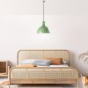 Elegant Mint Chandelier, Adjustable Height 44-134 cm, Metal Body Ø40 cm, 1 x E27 Socket, Perfect for Modern Spaces, Stylish & Functional Design
