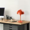 Opviq, 892OPV2221, Stylish Orange Table Lamp, Metal Body, 20 x 20 x 35 cm | 40W Max, 200 cm Cable, On/Off Switch | Perfect for Modern Decor & Ambiance