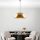 Opviq, 892OPV2127, Elegant Gold Chandelier, Metal Body, Adjustable Height 46-126 cm, Ø60 cm Shade, 1 x E27 Max 40W, Stylish Lighting for Modern Spaces, IP20 Rated
