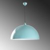 Elegant Turquoise Chandelier, Metal Body, Ø60 cm, Adjustable Height 45-135 cm, E27 Socket, Perfect for Modern Living Spaces, Stylish & Functional Design