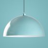 Elegant Turquoise Chandelier, Metal Body, Ø60 cm, Adjustable Height 45-135 cm, E27 Socket, Perfect for Modern Living Spaces, Stylish & Functional Design