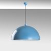 Elegant Light Blue Chandelier, Metal Body, Ø60 cm, Adjustable Height 45-135 cm, E27 Socket, Perfect for Modern Home Decor | Stylish & Functional Lighting