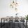 Elegant Gold & Black Chandelier, 70 cm Diameter, Adjustable Height, Metal Body, 5 x E27 Max 40W | Glamorous Lighting for Modern Spaces, IP20 Rated