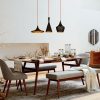 Elegant Modern Chandelier, Black & Gold, 80 cm Diameter, Adjustable Height, 3 x E27 Max 40W, Perfect for Glam & Scandinavian Decor | Includes Setup Instructions