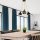 Modern Chandelier, Black & Gold, 60 cm Diameter, 63 cm Height | Metal Body, 3 x E27 Sockets, Elegant Scandinavian Design for Glamorous Spaces