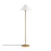 Elegant Gold Floor Lamp, Metal Body, 46 x 46 x 150 cm | 40 cm Diameter Cap, E27 Socket, 200 cm Cable | Stylish Lighting for Modern Home Decor