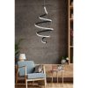 Adjustable Black Chandelier, Aluminium Body, 43 x 24 x 24 cm | LED Socket, 6500K White Light, 24-36 Watt | Modern Elegance for Home & Office