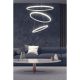Elegant Adjustable Chandelier, Aluminium Body, 30-50 cm Diameter, White Electrostatic Coating, LED 6500K, 60-80W | Perfect for Modern Spaces