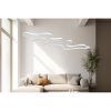 Adjustable White LED Chandelier (2 Pieces), Aluminium Body, 35 x 46 cm | 6500K Bright Light | Modern Design for Home & Office, Elegant & Functional