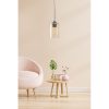 Elegant Yellow Isinglass Chandelier, 60 cm Height | 10 cm Cap Diameter, E27 Socket, IP20 | Perfect for Modern Living Spaces & Dining Areas