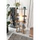 Elegant Walnut Floor Lamp, 150 cm Height, Craft Paper & MDF Body, 1 x E27 Socket (Max 40W), Stylish Lighting for Modern Home Decor, IP20 Rated