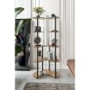 Elegant Walnut Floor Lamp, 150 cm Height, Craft Paper & MDF Body, 1 x E27 Socket (Max 40W), Stylish Lighting for Modern Home Decor, IP20 Rated