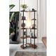 Elegant Walnut Floor Lamp, 150 cm Height, Craft Paper & MDF Body, 1 x E27 Socket (Max 40W), Stylish Lighting for Modern Home Decor, IP20 Rated