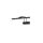 Stylish Black Wall Lamp, Metal Body, 35 x 25 x 21 cm | 3000K / 9W LED, Adjustable Head & Body | Perfect for Modern Home Decor & Lighting