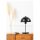 Elegant Black Table Lamp, Metal Body, 40 cm Height, 25 cm Cap Diameter, E27 Socket, On/Off Switch on Cable | Perfect for Modern Home Decor
