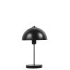 Elegant Black Table Lamp, Metal Body, 40 cm Height, 25 cm Cap Diameter, E27 Socket, On/Off Switch on Cable | Perfect for Modern Home Decor