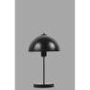 Elegant Black Table Lamp, Metal Body, 40 cm Height, 25 cm Cap Diameter, E27 Socket, On/Off Switch on Cable | Perfect for Modern Home Decor