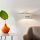 Stylish Chrome Wall Lamp, 50 cm x 25 cm x 21 cm | Metal Body, Moving Head & Body, 3000K / 9W LED | Perfect for Modern Home Decor & Lighting