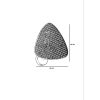 Stylish Wall Lamp with Rattan Cap, Metal Body, 28 cm Diameter | E14 Socket, Max 40W | Elegant Black & Rattan Design for Modern Spaces