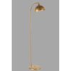 Elegant Gold Floor Lamp, Metal Body, 154 cm Height, 30 cm Base, E27 Socket, On/Off Switch, Stylish Lighting for Modern Home Decor & Ambiance.