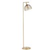 Elegant Gold Floor Lamp, Metal Body, 154 cm Height, 30 cm Base, E27 Socket, On/Off Switch, Stylish Lighting for Modern Home Decor & Ambiance.