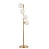Elegant White Floor Lamp, 137 cm Height, Metal Body with Static Oven Painting, E27 Socket Max 40W, 30 cm Base Plate | Perfect for Modern Decor