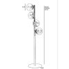 Elegant White Floor Lamp, 137 cm Height, Metal Body with Static Oven Painting, E27 Socket Max 40W, 30 cm Base Plate | Perfect for Modern Decor