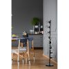 Elegant White Floor Lamp, 155 cm Height, Metal Body with Static Oven Painting, E27 Socket Max 40W, 30 cm Base Plate | Perfect for Modern Decor