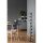 Elegant White Floor Lamp, 155 cm Height, Metal Body with Static Oven Painting, E27 Socket Max 40W, 30 cm Base Plate | Perfect for Modern Decor