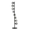 Elegant White Floor Lamp, 155 cm Height, Metal Body with Static Oven Painting, E27 Socket Max 40W, 30 cm Base Plate | Perfect for Modern Decor