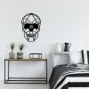 Modern Black Wall Lamp, MDF Body with Iron Cap, 35 x 12 x 50 cm | E27 Socket, Max 40W, IP20 | Stylish & Functional Lighting for Home Decor