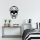 Modern Black Wall Lamp, MDF Body with Iron Cap, 35 x 12 x 50 cm | E27 Socket, Max 40W, IP20 | Stylish & Functional Lighting for Home Decor