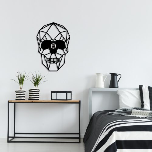 Modern Black Wall Lamp, MDF Body with Iron Cap, 35 x 12 x 50 cm | E27 Socket, Max 40W, IP20 | Stylish & Functional Lighting for Home Decor