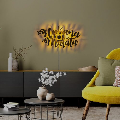 Stylish Black Wall Lamp, 62 cm x 30 cm x 9 cm | 100% Metal, 40W, IP20, 200 cm Cable, On/Off Switch | Perfect for Modern Home Decor & Lighting