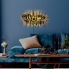 Stylish Black Wall Lamp, 62 cm x 30 cm x 9 cm | 100% Metal, 40W, IP20, 200 cm Cable, On/Off Switch | Perfect for Modern Home Decor & Lighting