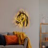 Stylish Black Wall Lamp, 41 x 57 x 9 cm | 100% Metal, 40W, IP20, 200 cm Cable | On/Off Switch, Pluggable | Perfect for Modern Home Decor