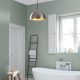 Scandinavian Chandelier, Silver Metal Body, 30 x 30 cm, Height 111 cm, E27 Max 40W, 90 cm Cable | Elegant Lighting for Modern Spaces