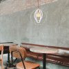 Scandinavian Chandelier, White Iron Body, 35 cm Diameter, 131 cm Height, Adjustable, E27 Max 40W, Elegant Lighting for Modern Spaces, IP20 Rated