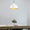 Scandinavian Chandelier, Gold Iron Body, 31 x 31 cm, Height 120 cm, E27 Socket Max 40W, 90 cm Cable | Elegant Lighting for Modern Spaces