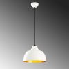 Scandinavian Chandelier, Gold Iron Body, 31 x 31 cm, Height 120 cm, E27 Socket Max 40W, 90 cm Cable | Elegant Lighting for Modern Spaces