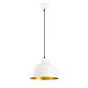 Scandinavian Chandelier, Gold Iron Body, 31 x 31 cm, Height 120 cm, E27 Socket Max 40W, 90 cm Cable | Elegant Lighting for Modern Spaces