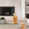Elegant Wooden Table Lamp, 10 x 10 cm, Height 15 cm | E27 Socket, Max 40W, 150 cm Cable | Solid Color, Country Style, Perfect for Home Decor