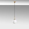 Elegant Gold Chandelier, Adjustable Height 40-115 cm, Metal Body, 15 x 15 x 115 cm, Ø10 Base, E14 Socket, Perfect for Modern Spaces, Bulb Not Included