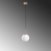 Elegant Gold Chandelier, Adjustable Height 40-115 cm, Metal Body, 15 x 15 x 115 cm, Ø10 Base, E14 Socket, Perfect for Modern Spaces, Bulb Not Included