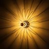 Elegant Flower Design Wall Lamp, White Metal Body, 58 x 12 x 58 cm | E27 Socket, Max 40W | Stylish Lighting for Modern Home Decor, IP20 Rated