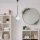 Elegant Black Chandelier, Adjustable Height 70-100 cm, Metal Body with Glass Cap, Ø15 cm, E27 Socket, Perfect for Modern Home Decor, IP20