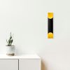 Industrial Wall Lamp, Black Metal Body, 8 cm Diameter x 40 cm Height | E27 Socket, Max 40W | Stylish Lighting for Hotel & Modern Spaces