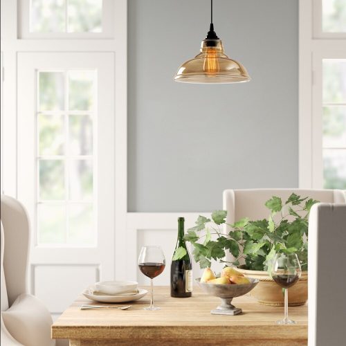 Scandinavian Chandelier, Black Metal Body, 28 x 28 cm, Height 112 cm, E27 Socket Max 40W, 90 cm Cable | Stylish Lighting for Modern Spaces